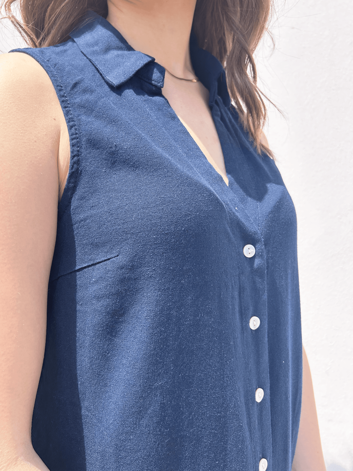 TOP CAMICETTA LINO