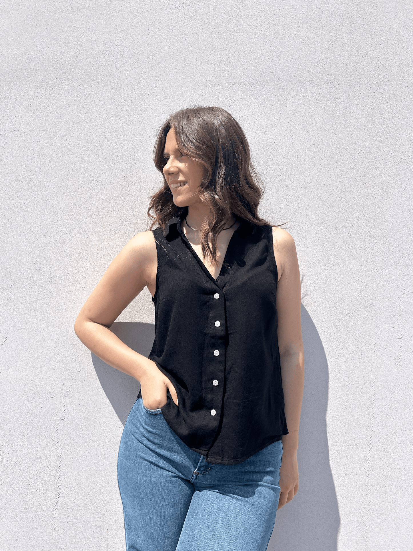 TOP CAMICETTA LINO