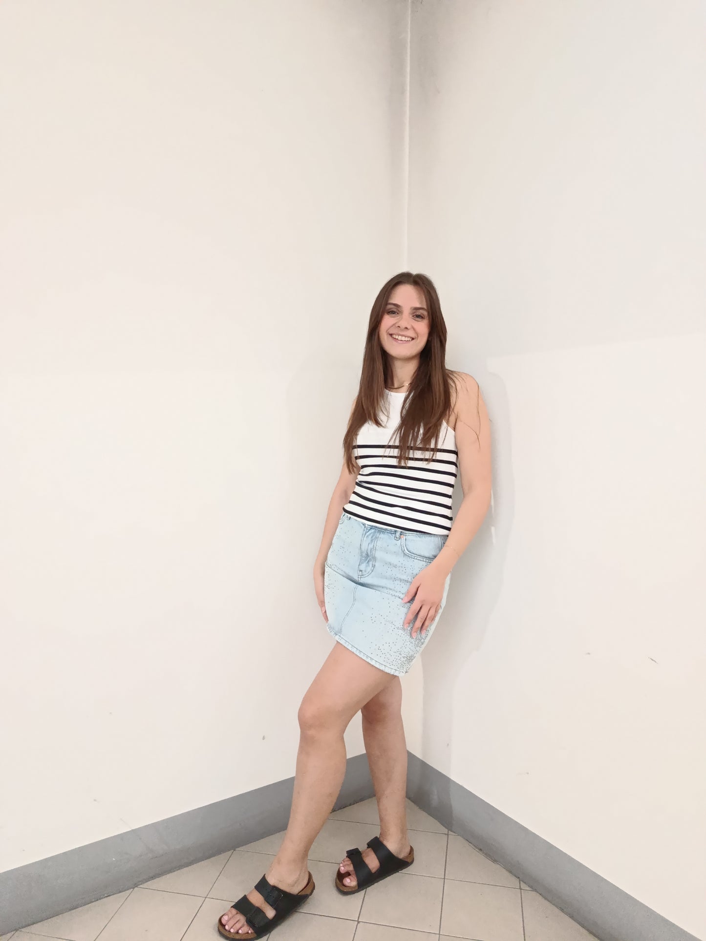 TANK TOP RIGHE BASIC