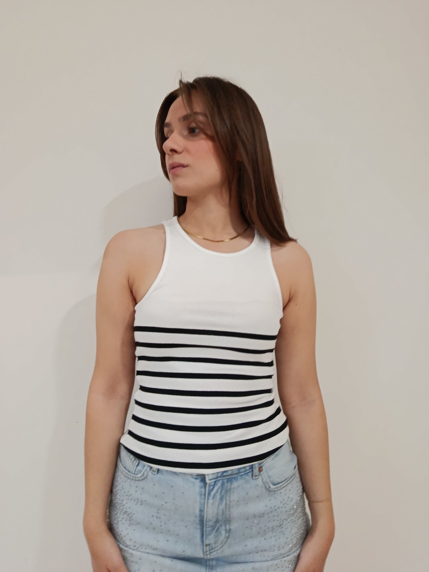 TANK TOP RIGHE BASIC