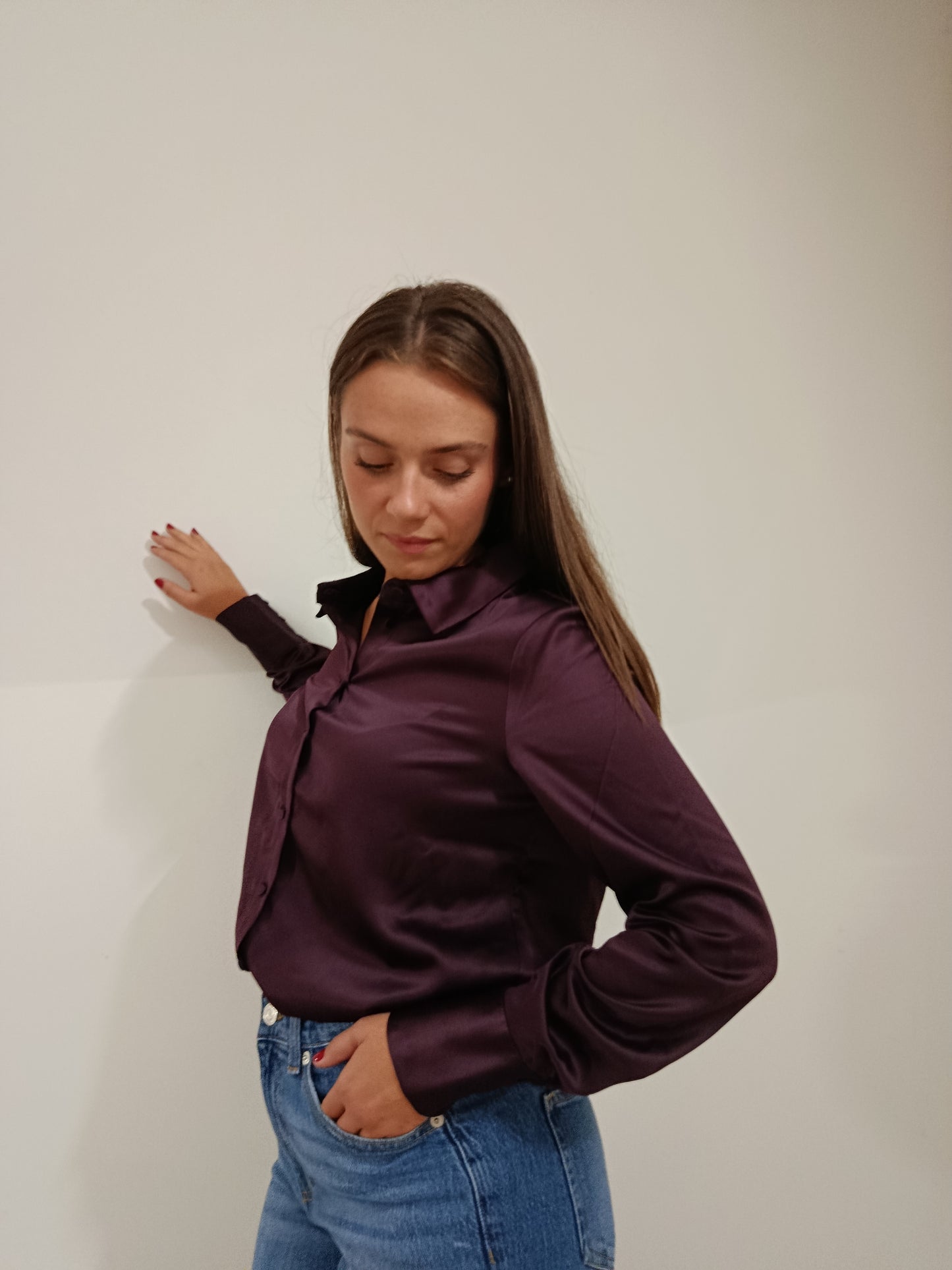 CAMICIA CLASSICA RASO