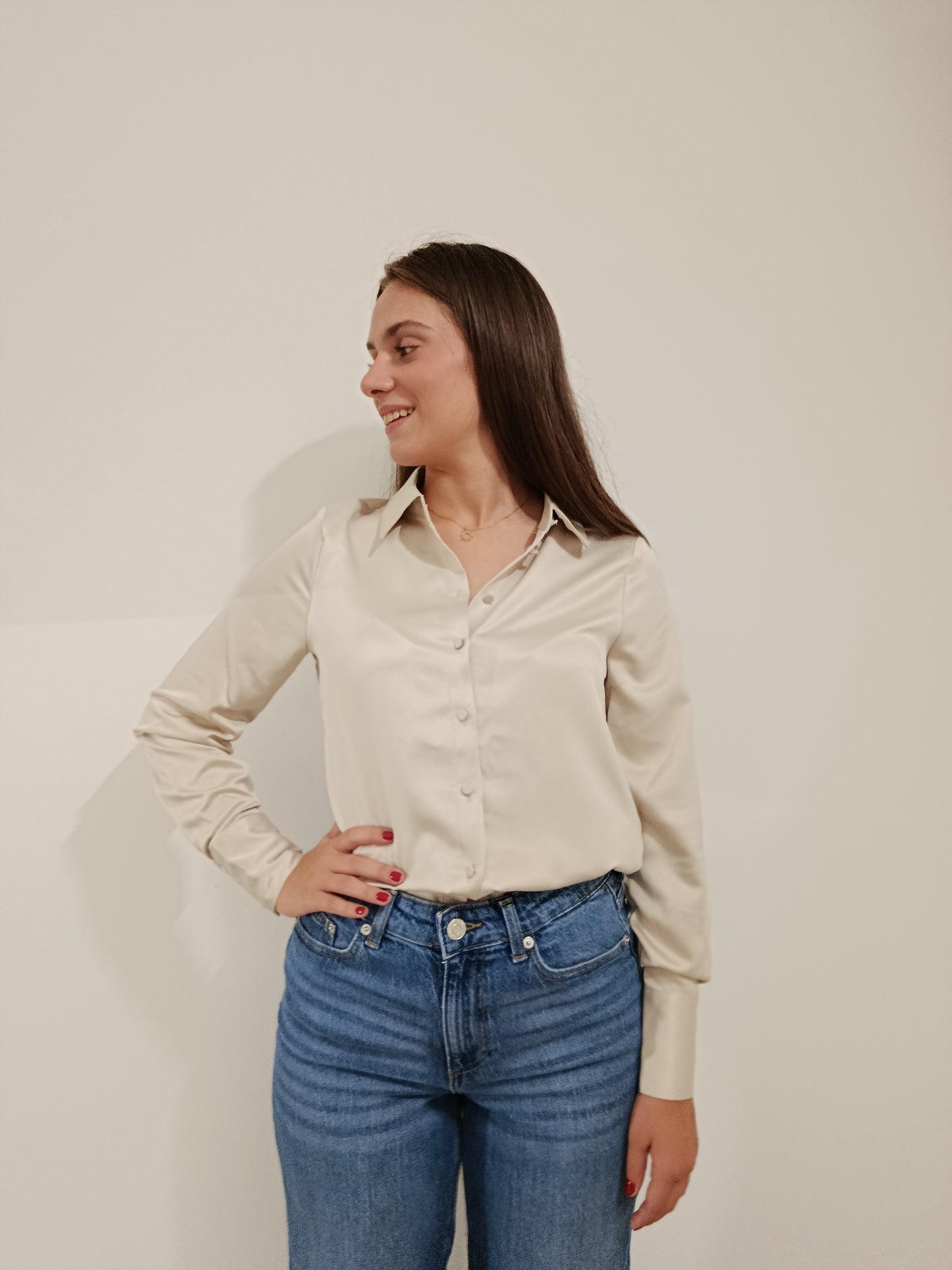 CAMICIA CLASSICA RASO