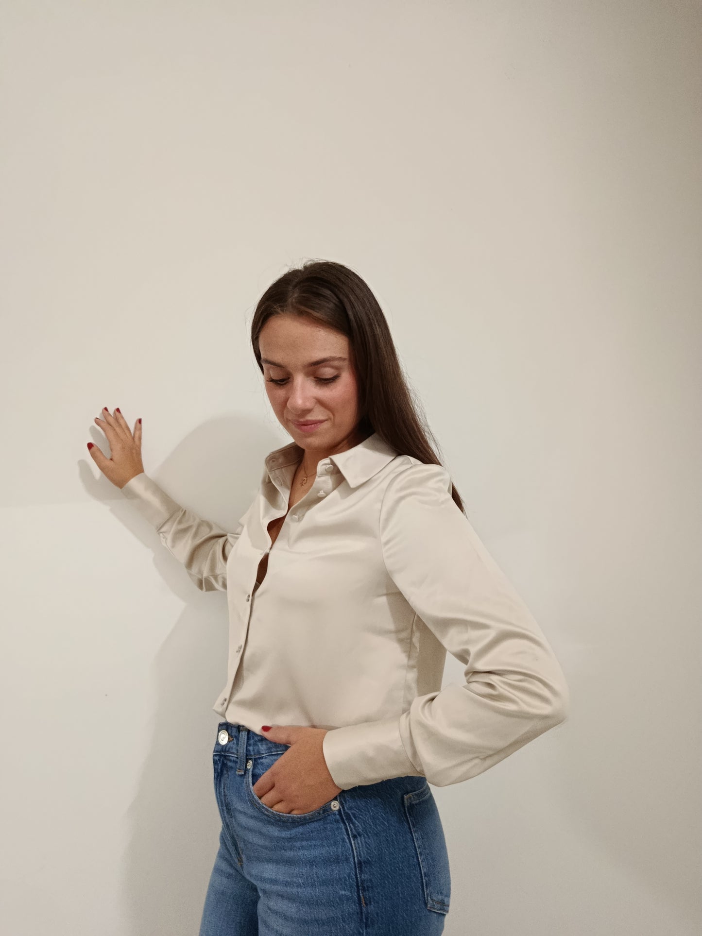 CAMICIA CLASSICA RASO