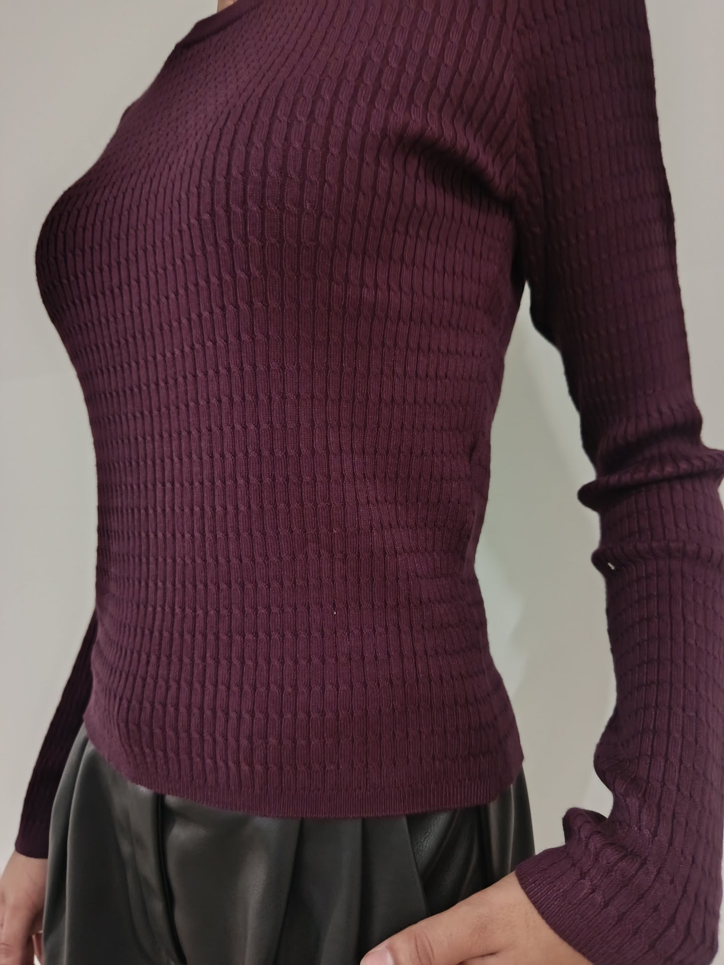 PULLOVER CABLE VERO MODA
