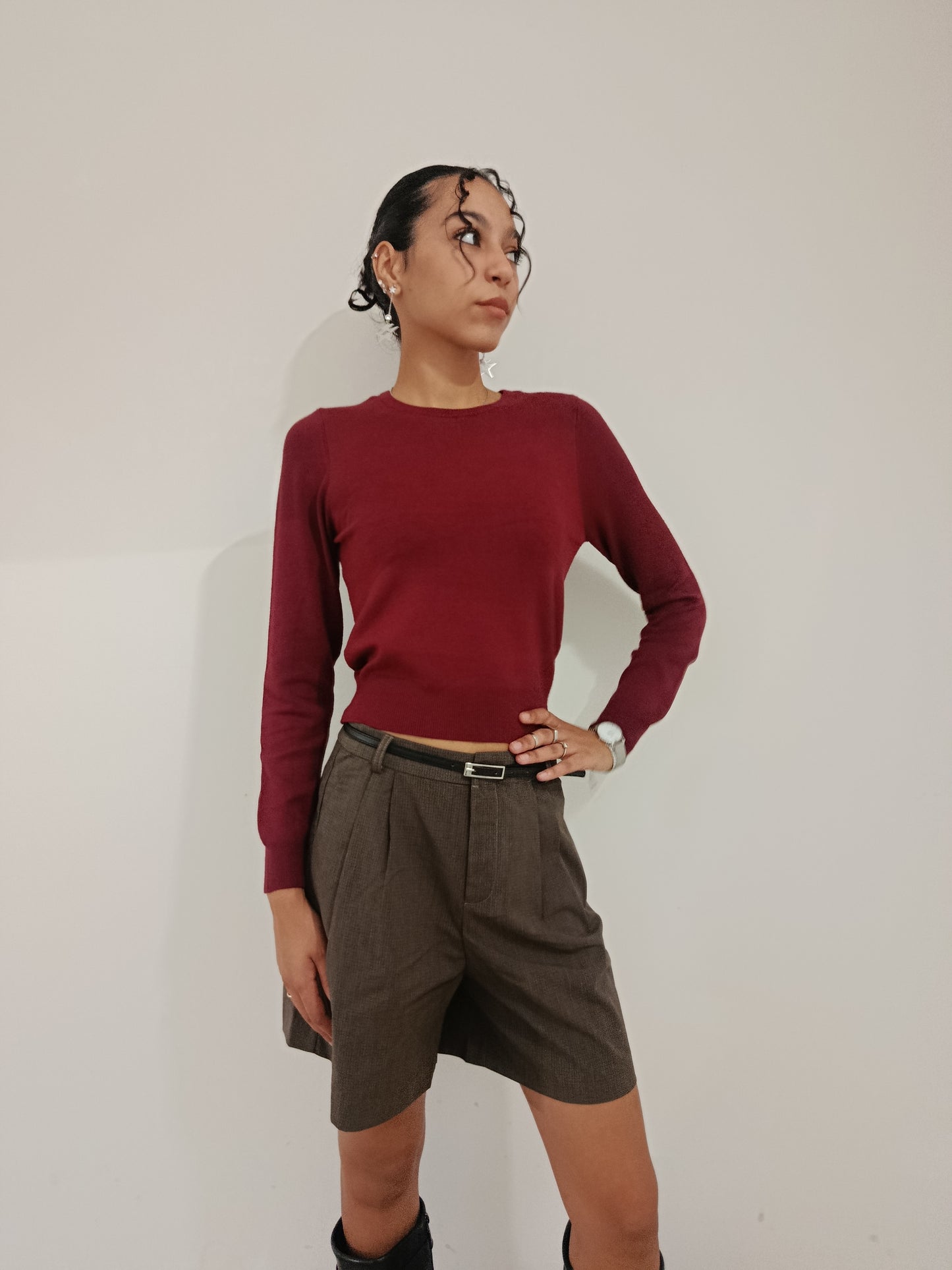 PULLOVER BASIC VISCOSA ONLY