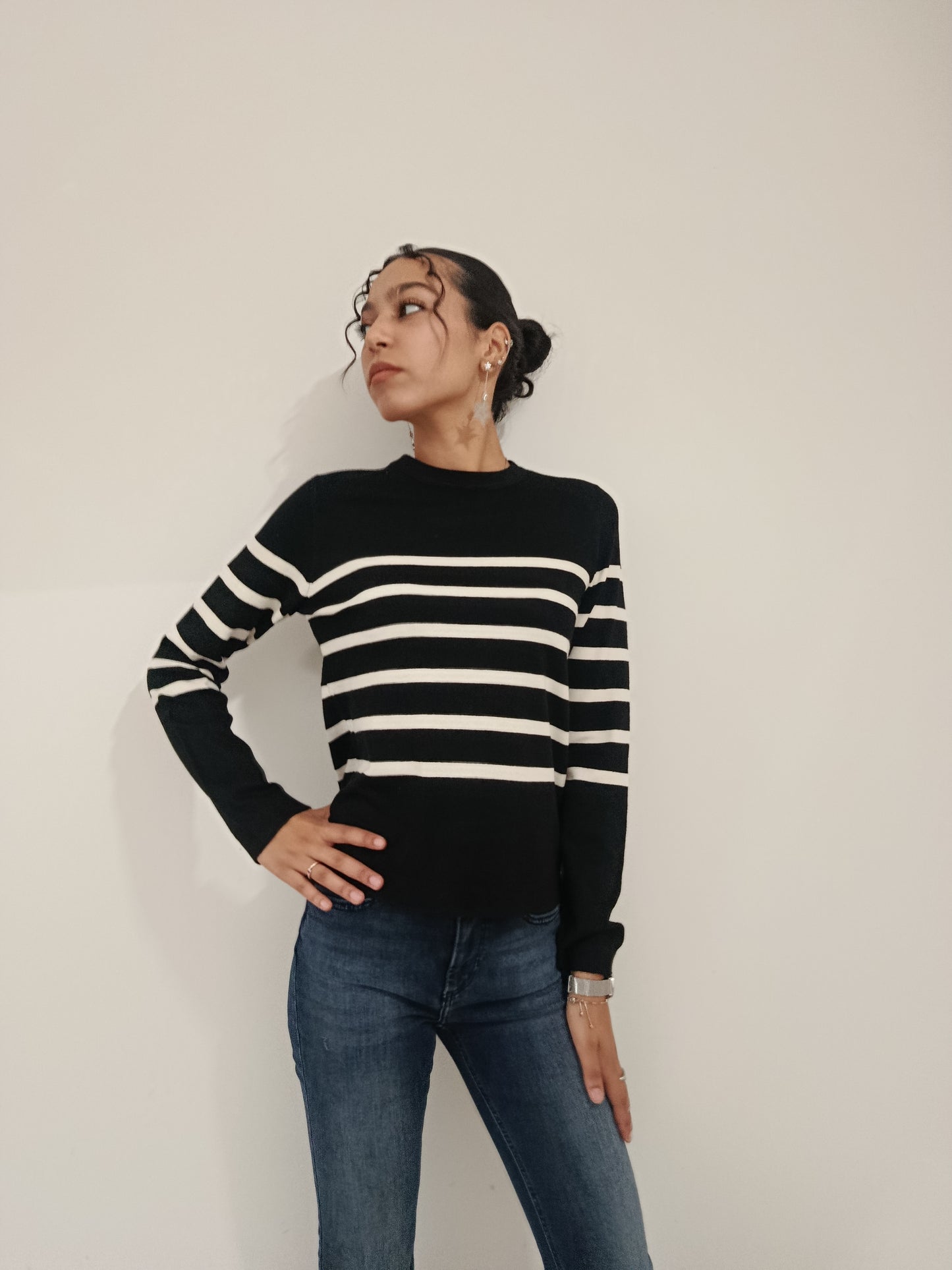 PULLOVER BASIC A RIGHE VERO MODA