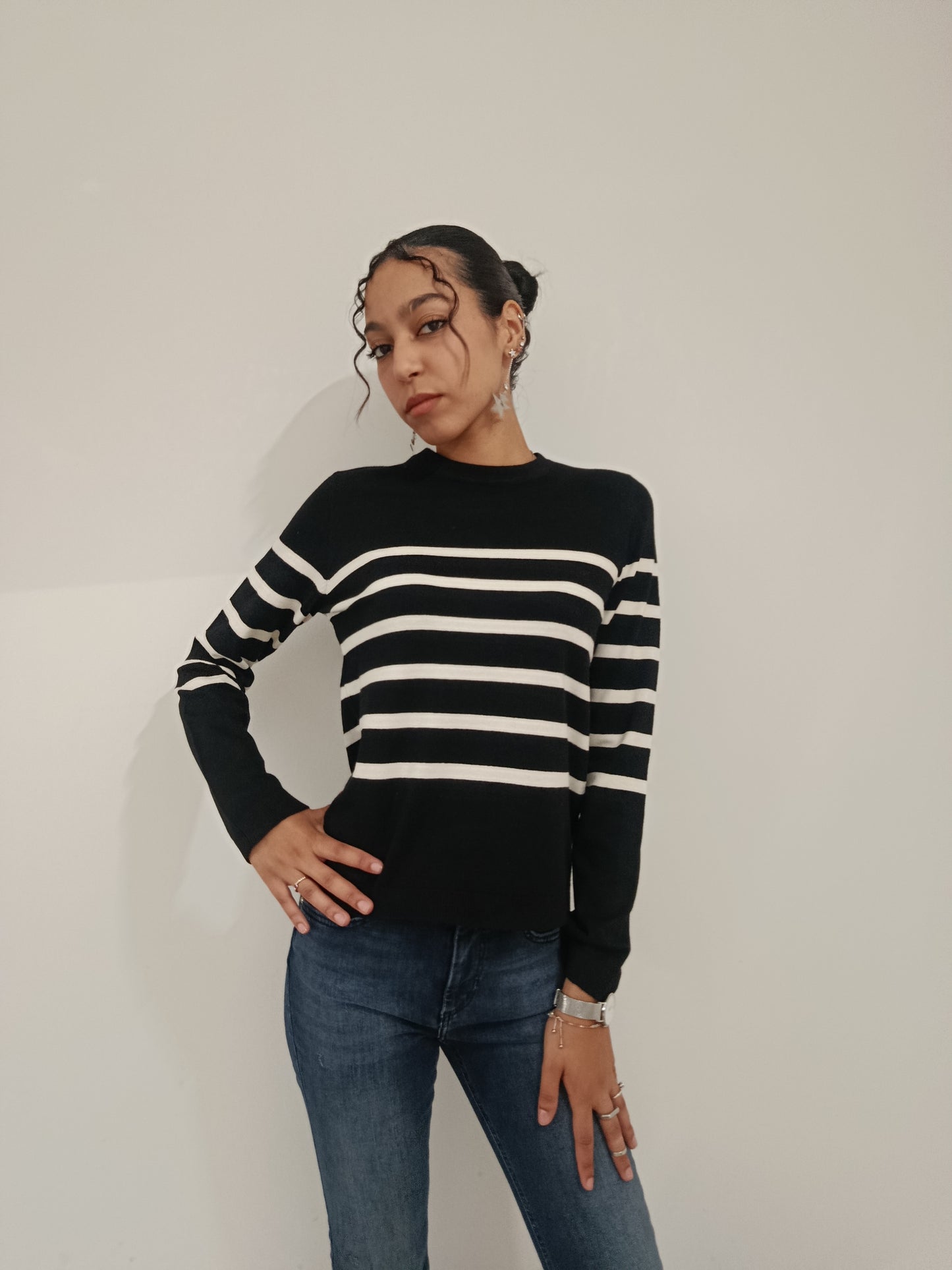 PULLOVER BASIC A RIGHE VERO MODA