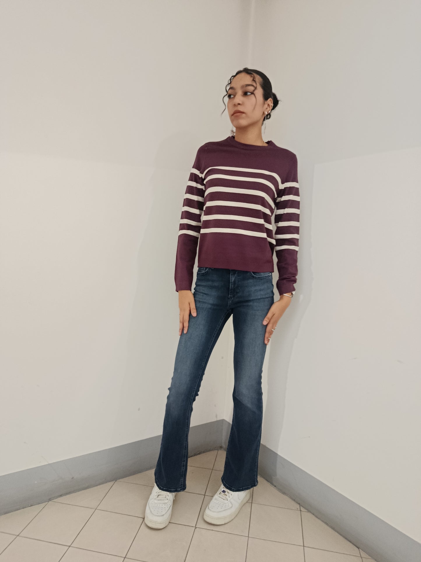 PULLOVER BASIC A RIGHE VERO MODA