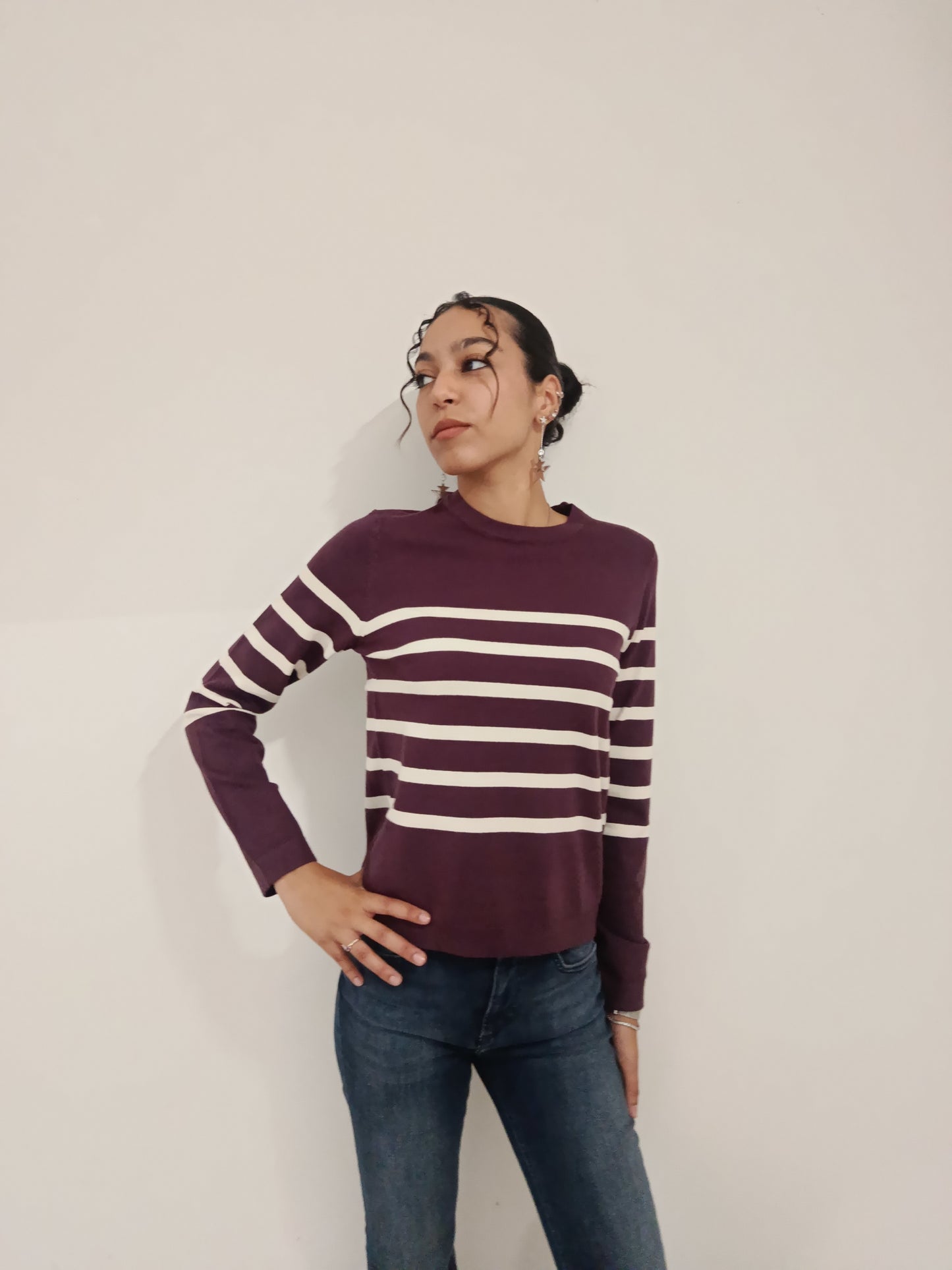 PULLOVER BASIC A RIGHE VERO MODA