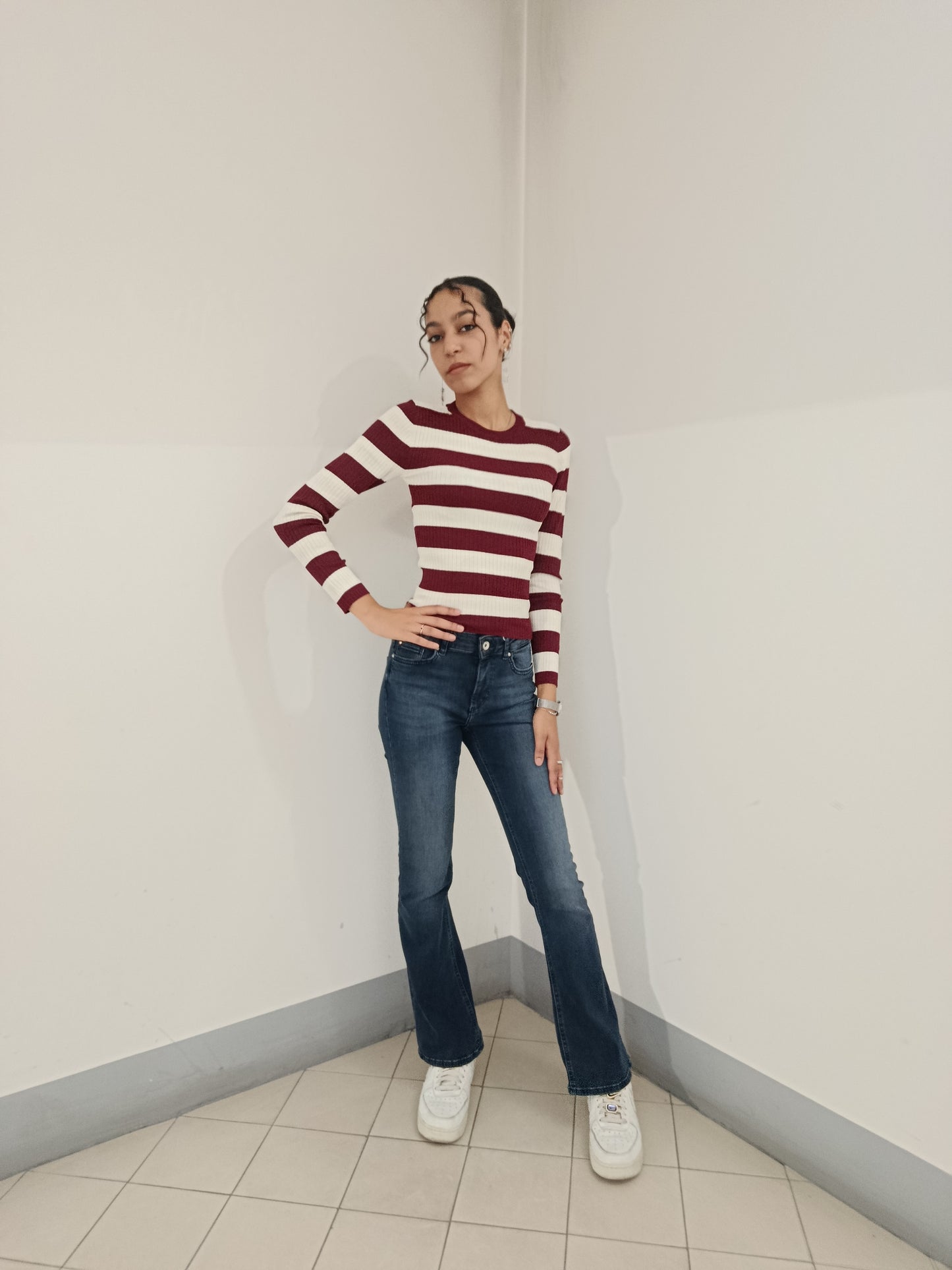 PULLOVER A RIGHE COSTE JDY