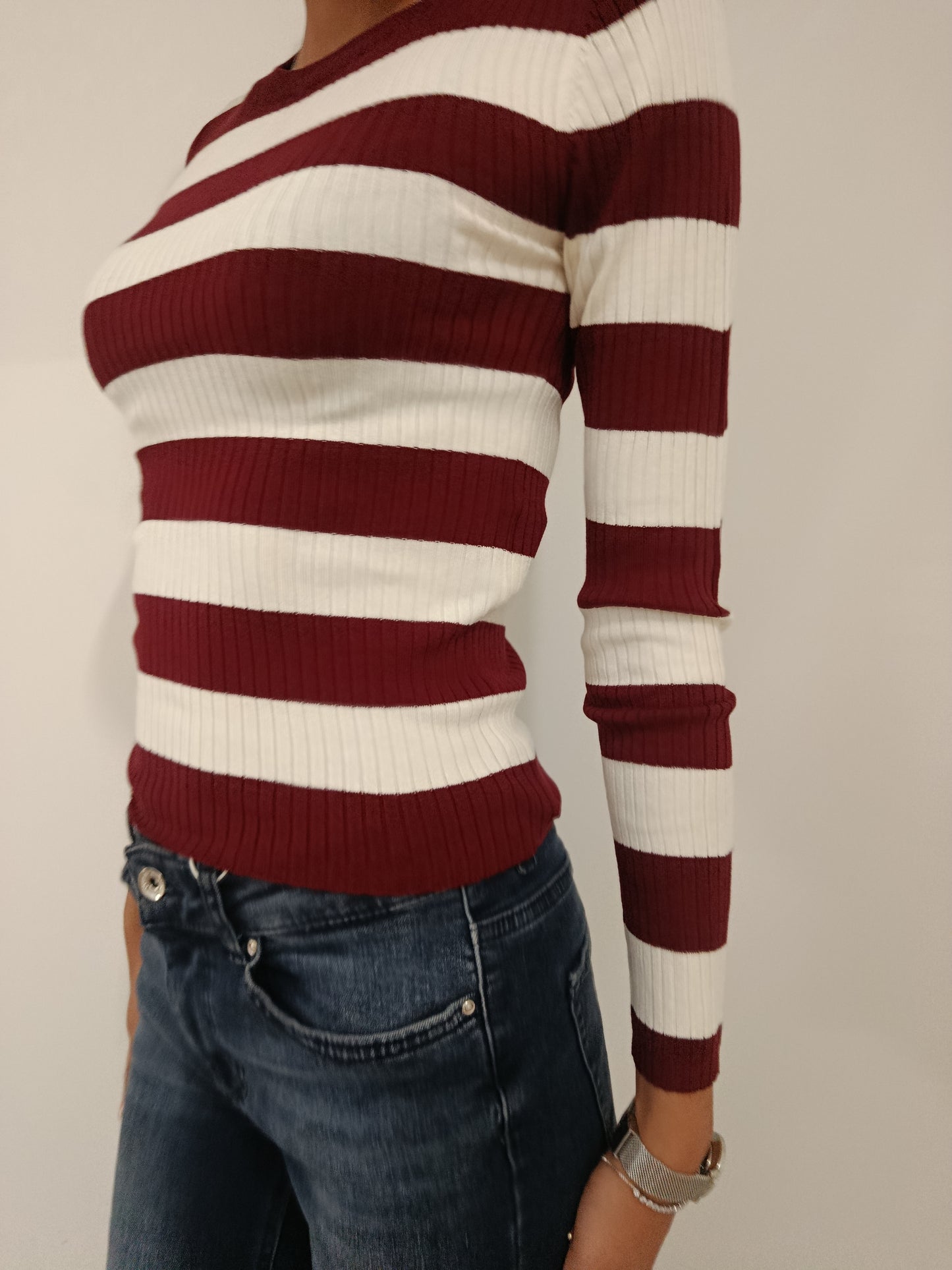 PULLOVER A RIGHE COSTE JDY