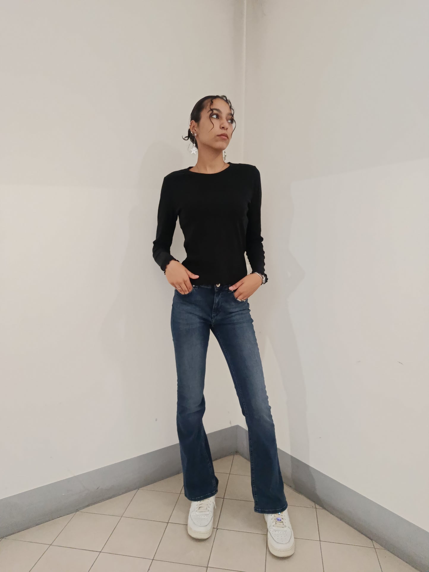 PULLOVER BASIC LAVORATO ONLY