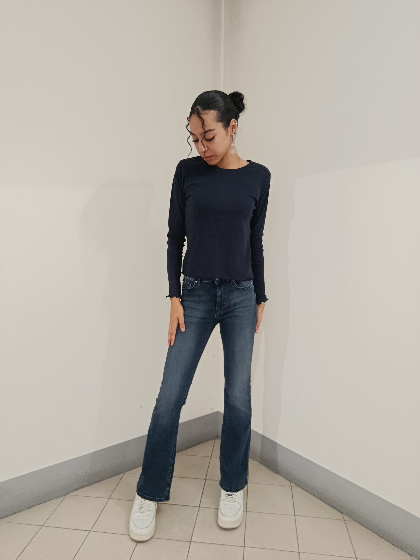 PULLOVER BASIC LAVORATO ONLY