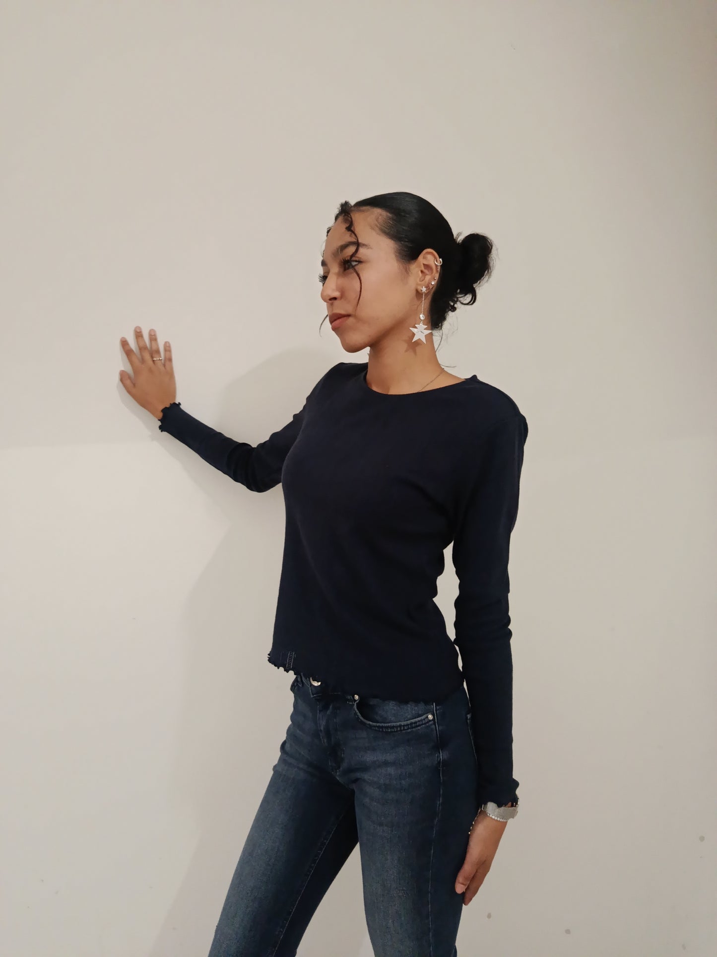 PULLOVER BASIC LAVORATO ONLY