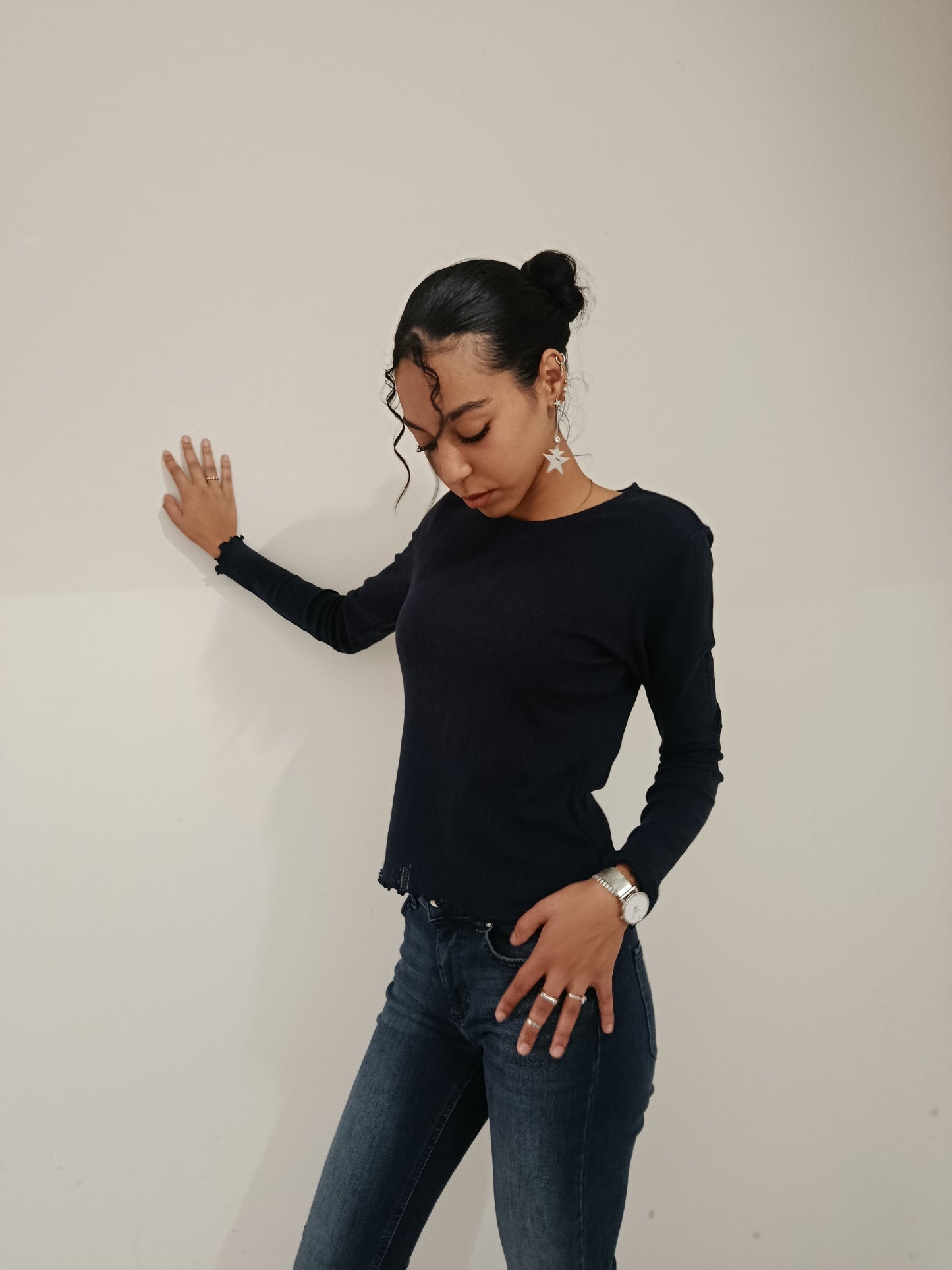 PULLOVER BASIC LAVORATO ONLY