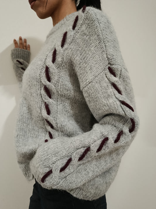 PULLOVER FILO TRECCIA VERO MODA