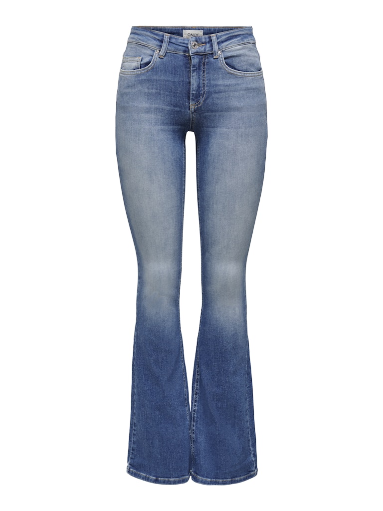 JEANS FLARED BLUSH ONLY