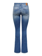 JEANS FLARED BLUSH ONLY