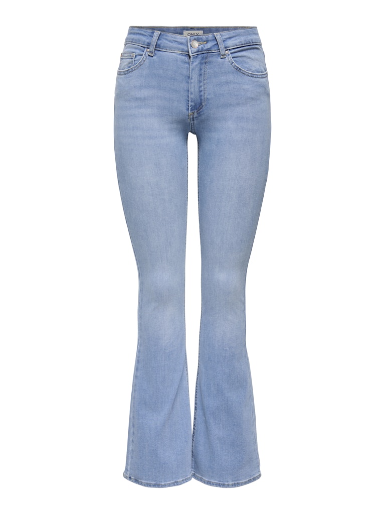 JEANS FLARED BLUSH ONLY