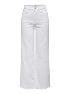 JEANS WIDE LEG MADISON BIANCO ONLY