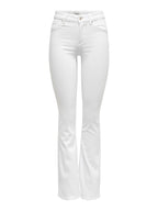 JEANS FLARED BLUSH ONLY
