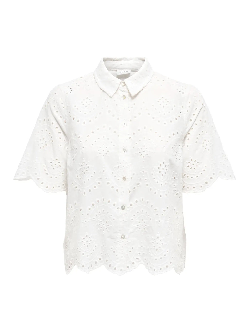 CAMICIA SANGALLO CROPPED ONLY