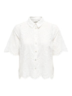 CAMICIA SANGALLO CROPPED ONLY