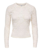 TOP IN PIZZO MANICHE LUNGHE ONLY