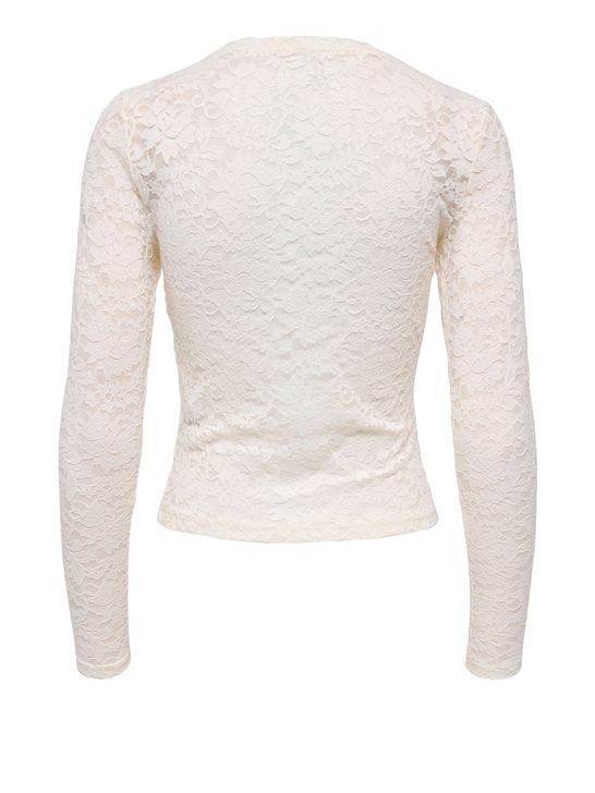 TOP IN PIZZO MANICHE LUNGHE ONLY