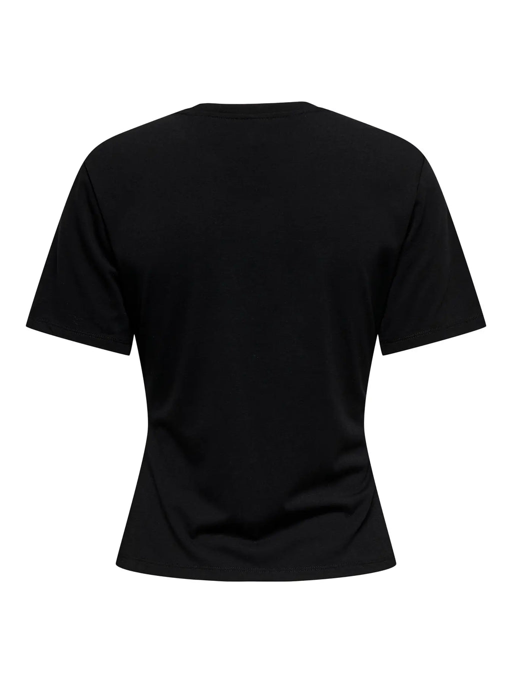 T-SHIRT ELENA CON BOTTONE ORO ONLY