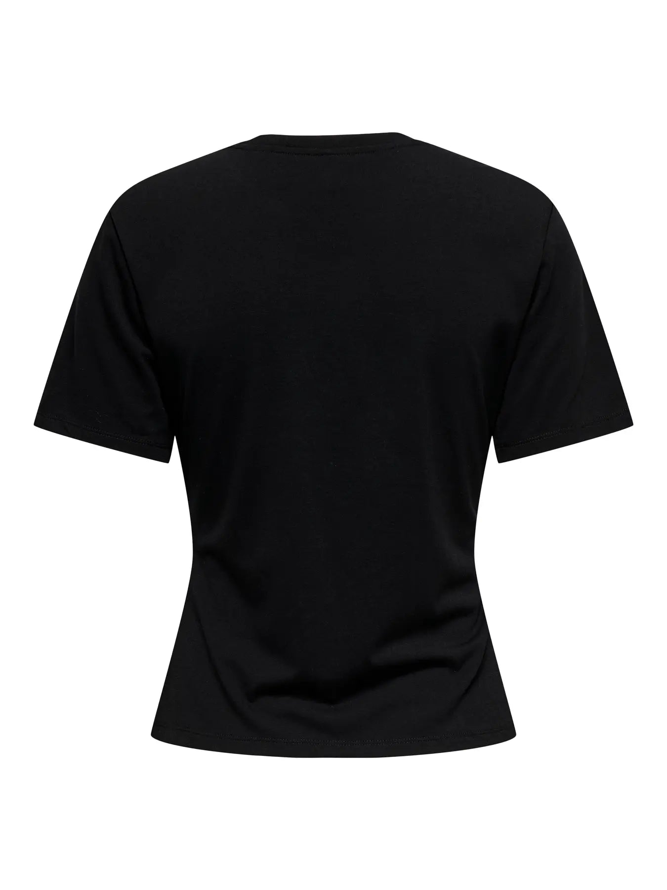 T-SHIRT ELENA CON BOTTONE ORO ONLY
