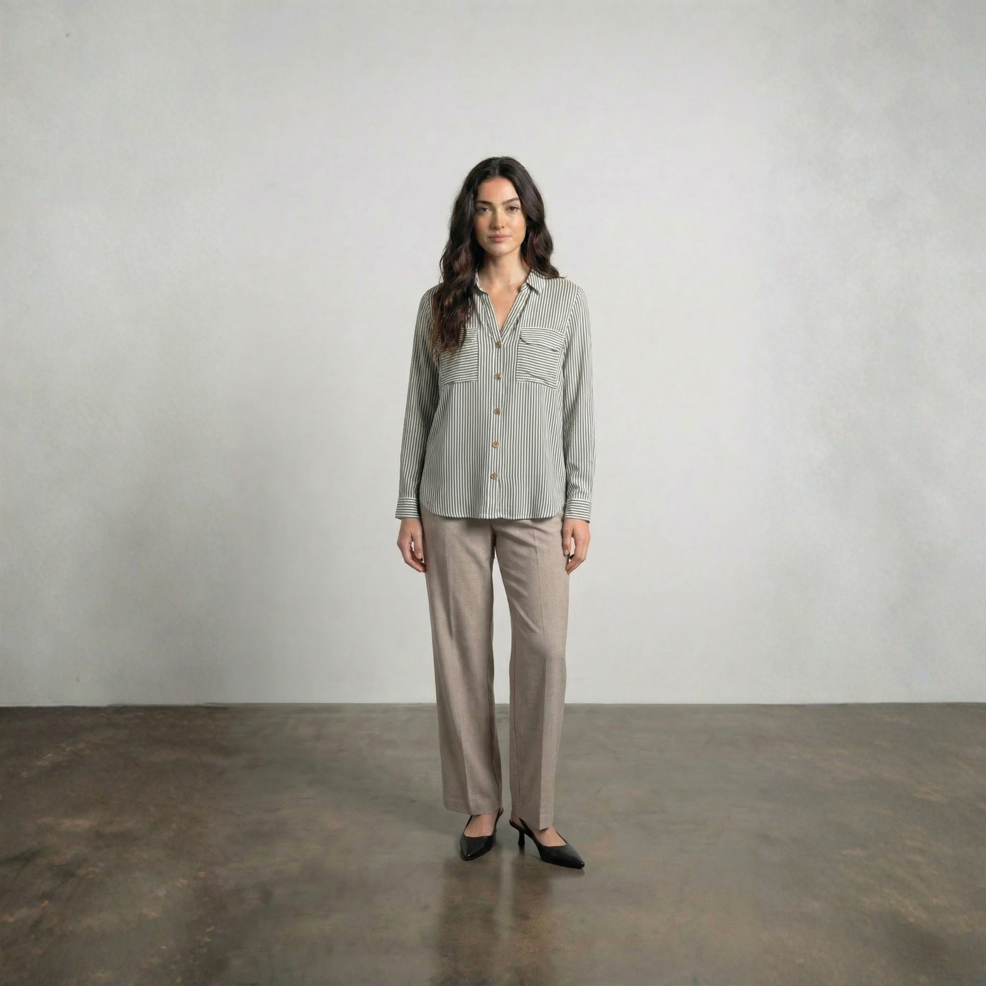 CAMICIA A RIGHE VERO MODA