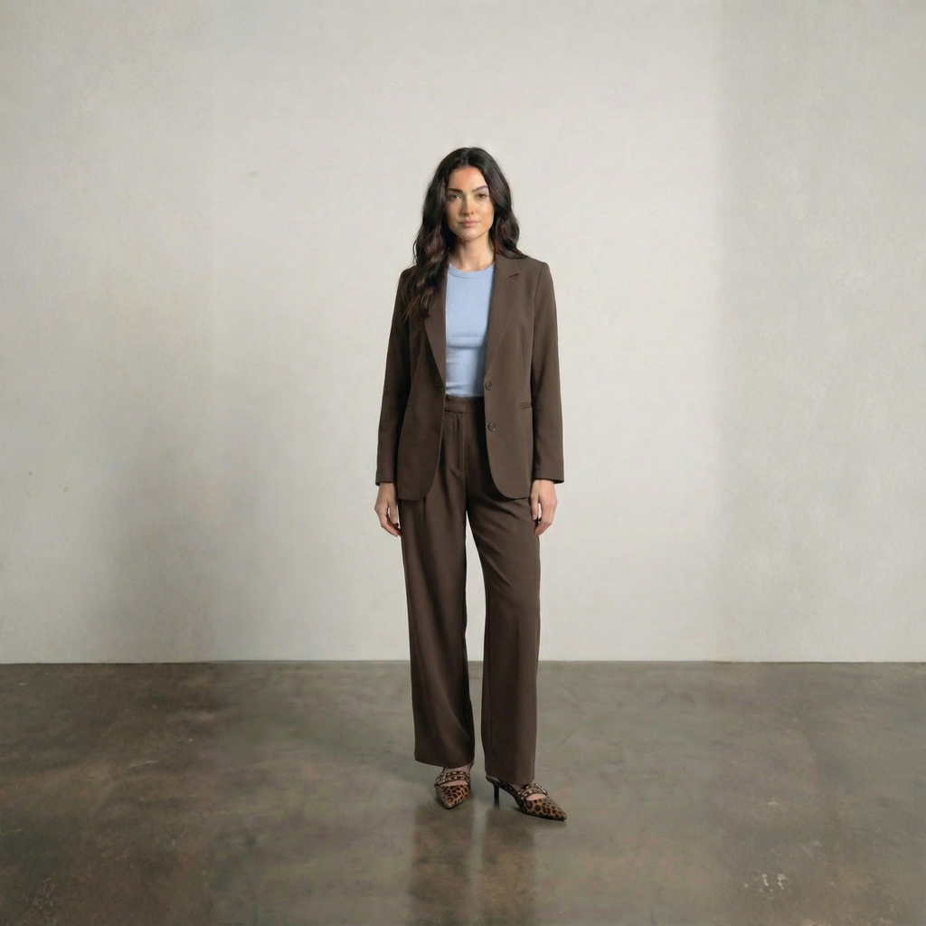 BLAZER CIOCCOLATO ONLY