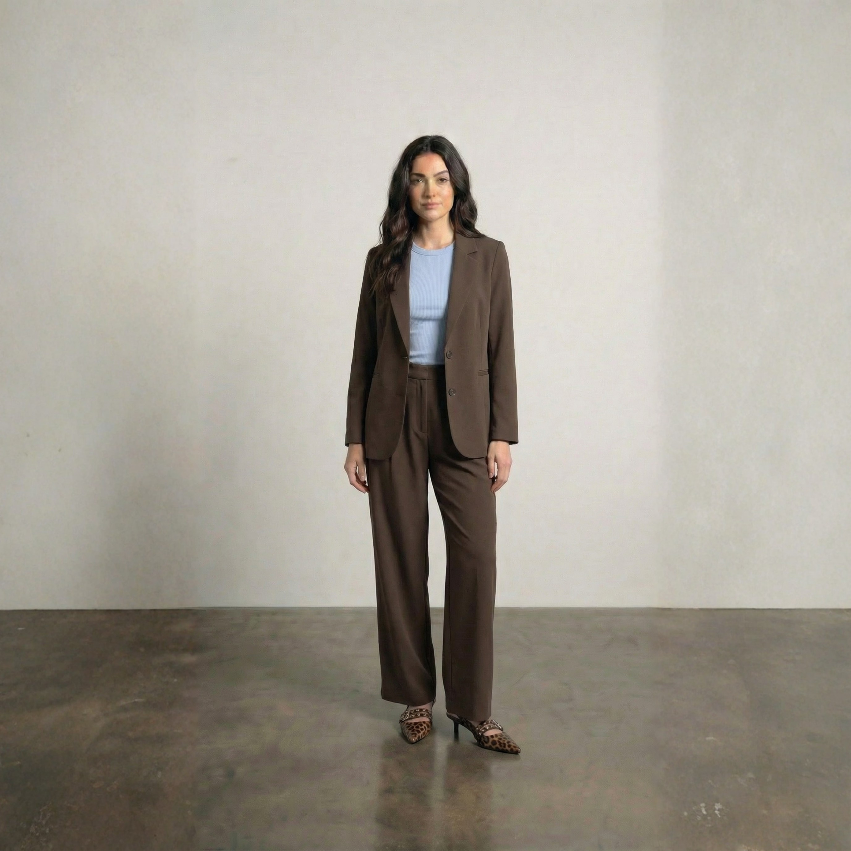 BLAZER CIOCCOLATO ONLY