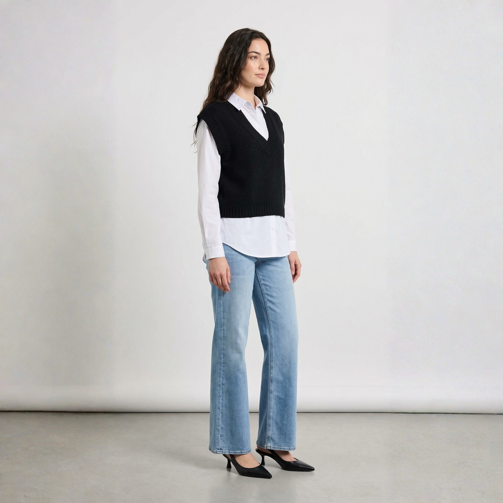 GILET SCOLLO A V TWO WAY