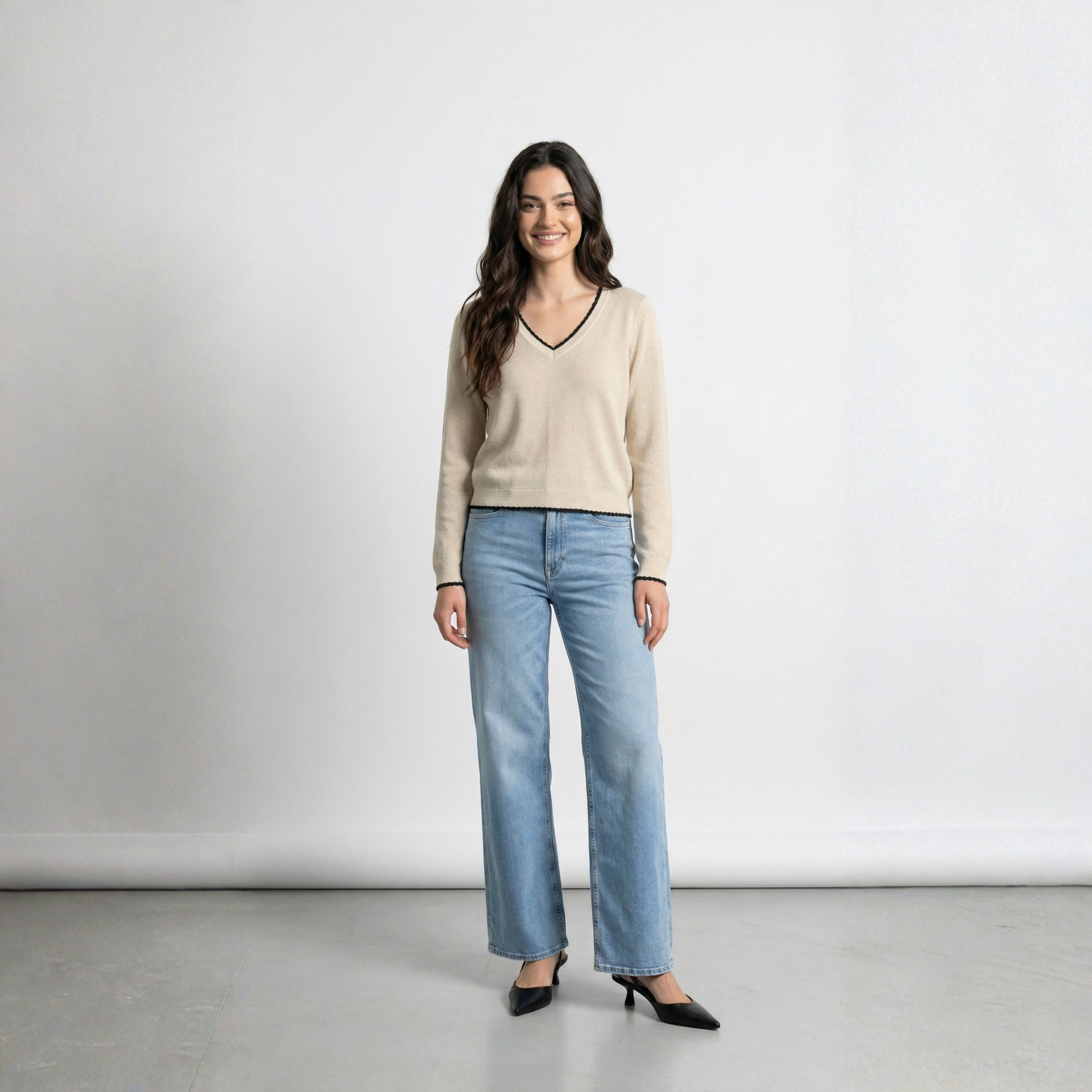 PULLOVER SCOLLO A V VERO MODA