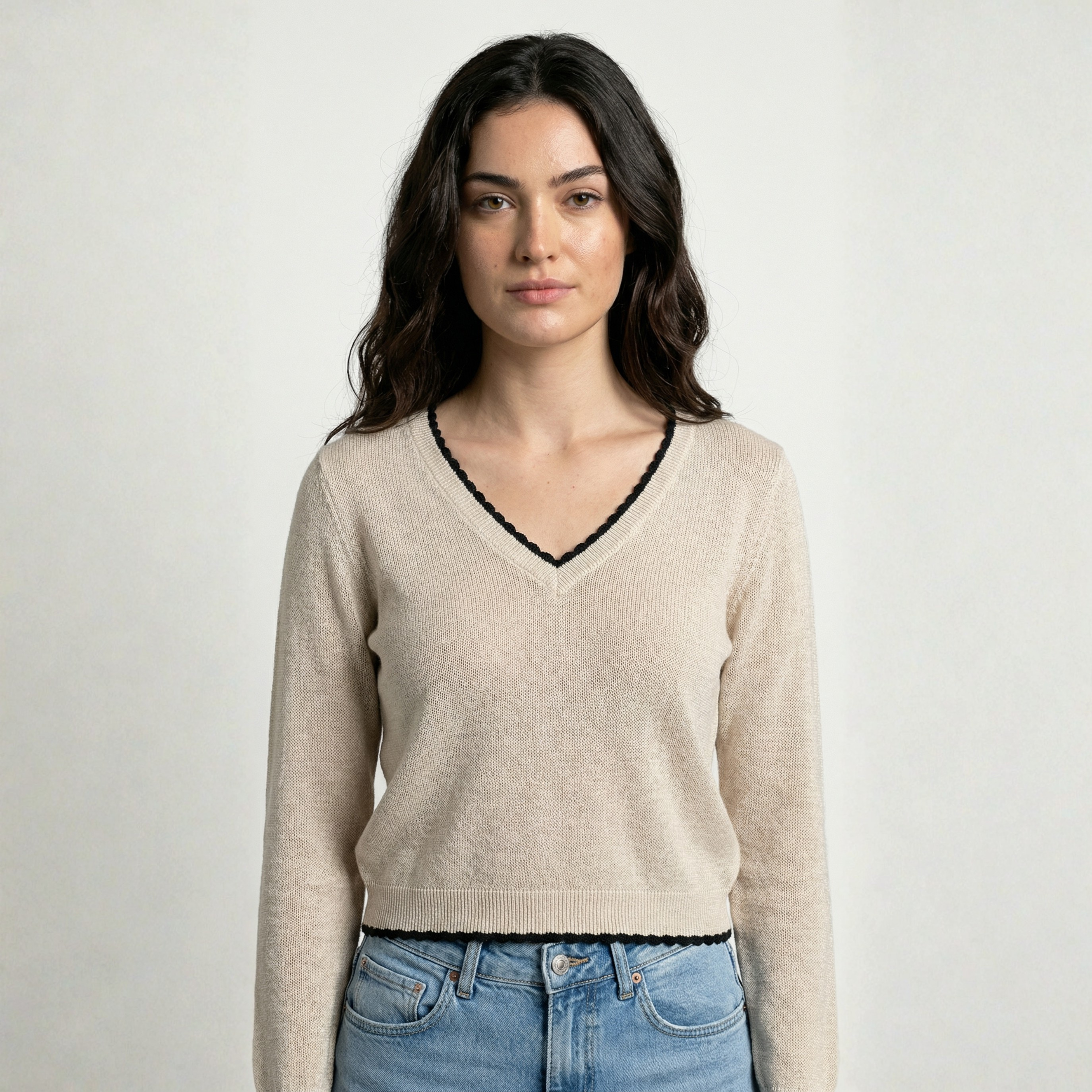 PULLOVER SCOLLO A V VERO MODA