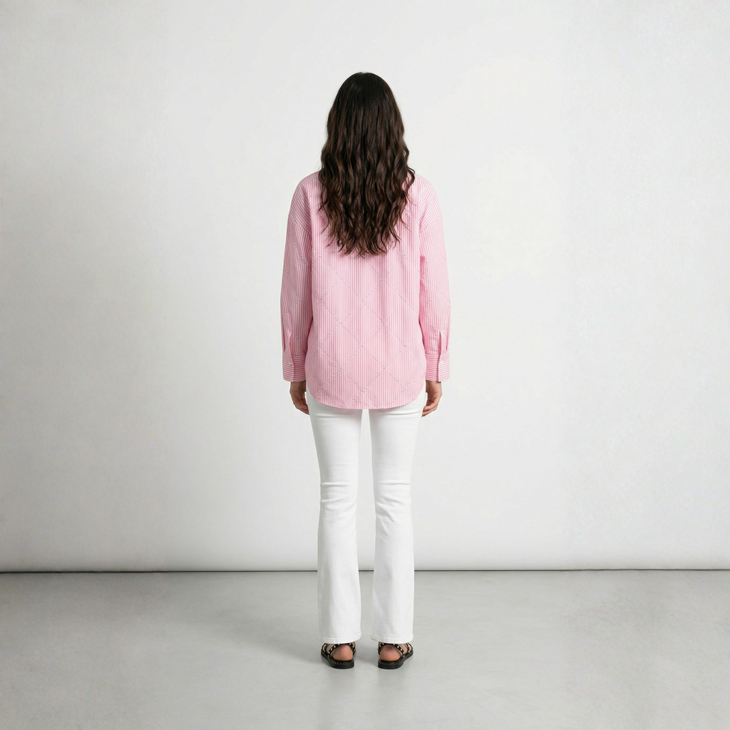 CAMICIA CLASSICA CON STRASS ONLY