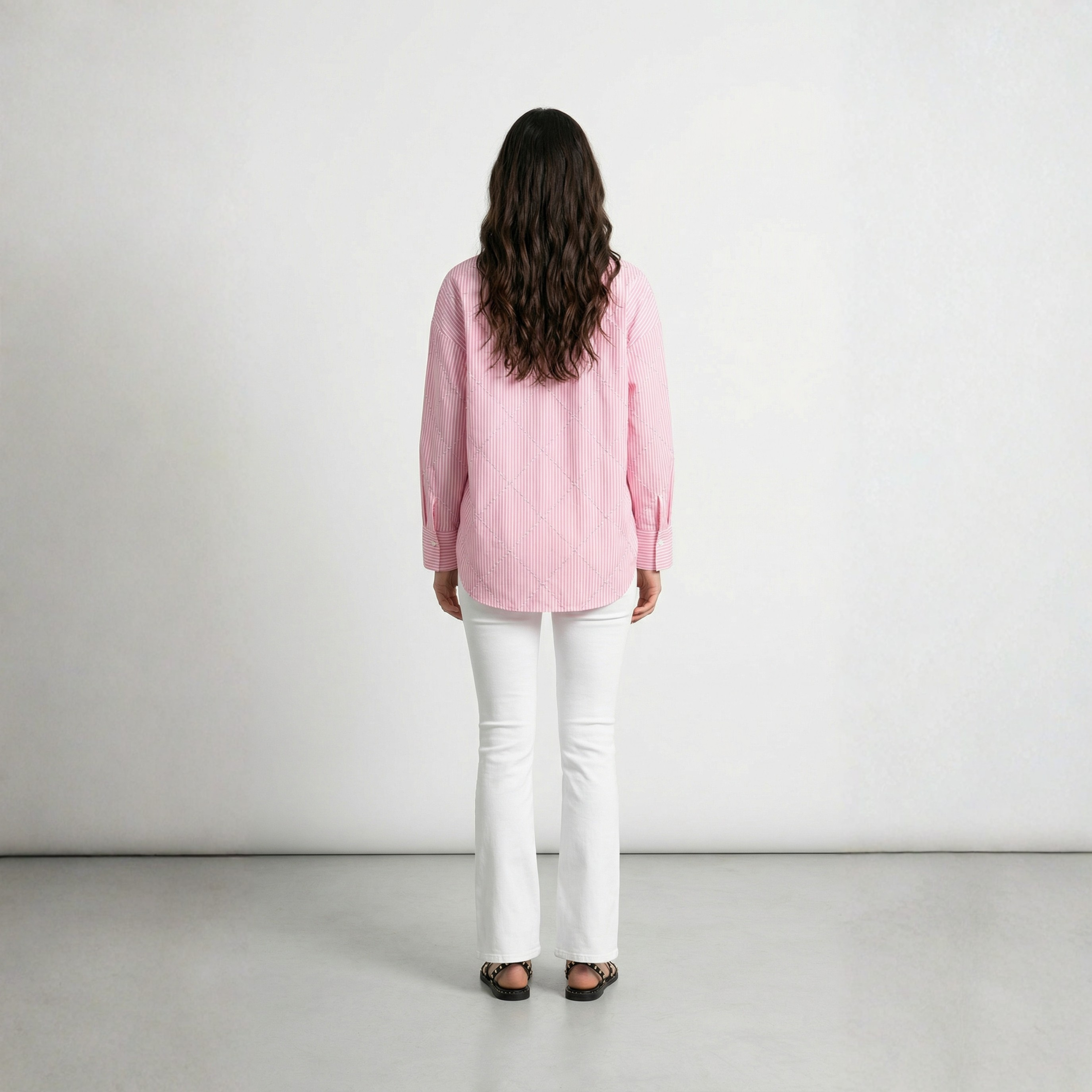 CAMICIA CLASSICA CON STRASS ONLY