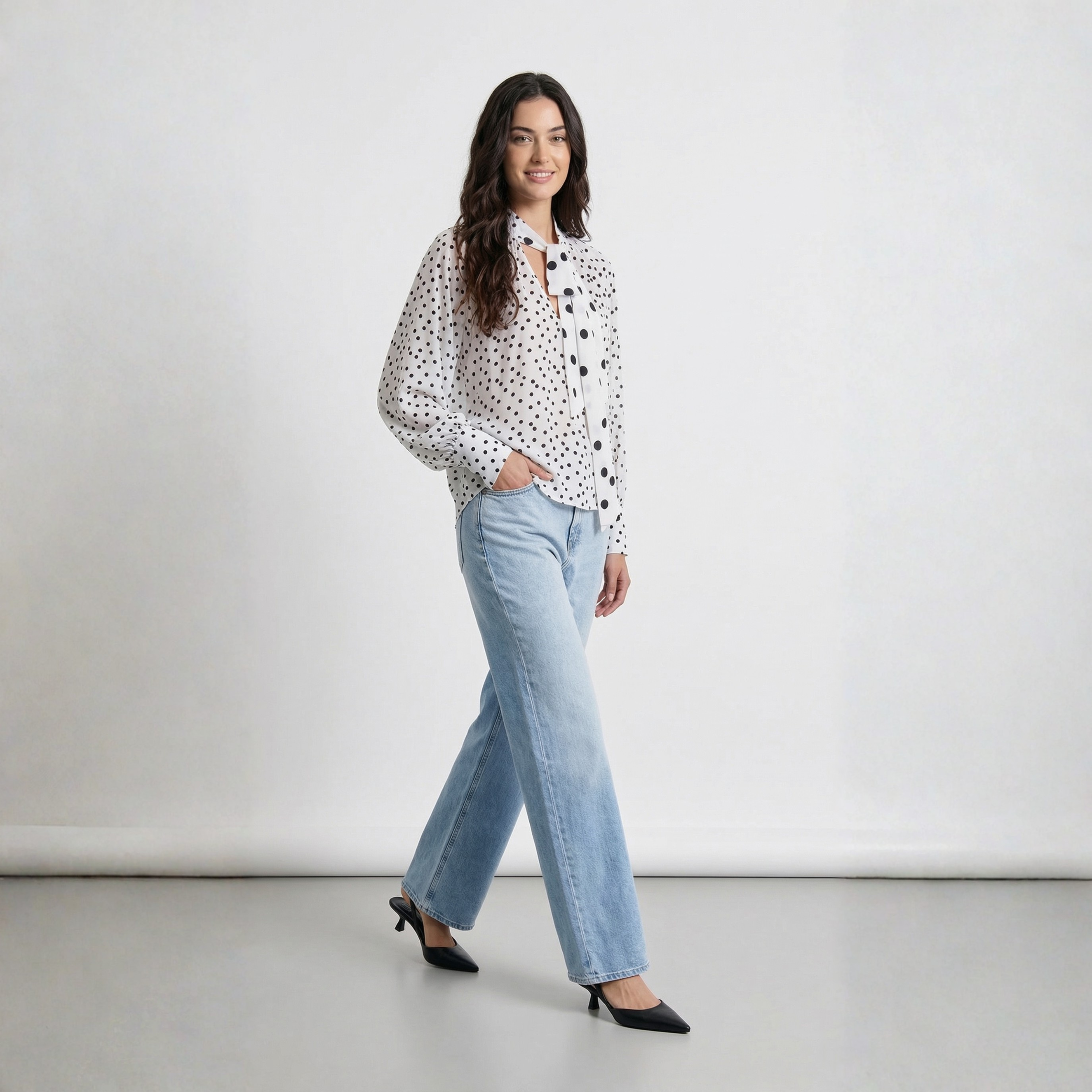 BLUSA FIOCCO POIS TWO WAY