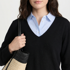 PULLOVER SCOLLO V VERO MODA