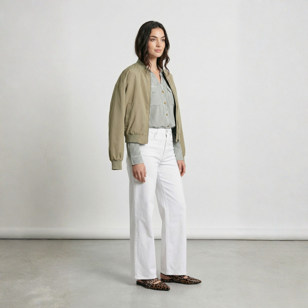 BOMBER CROPPED JJXX