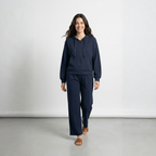 FELPA CROPPED CON CAPPUCCIO VERO MODA