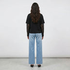 T-SHIRT MANICHE IN PIZZO TWO WAY