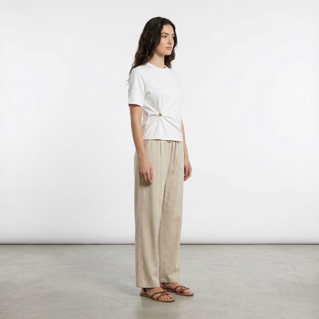 PANTALONE LINO VERO MODA