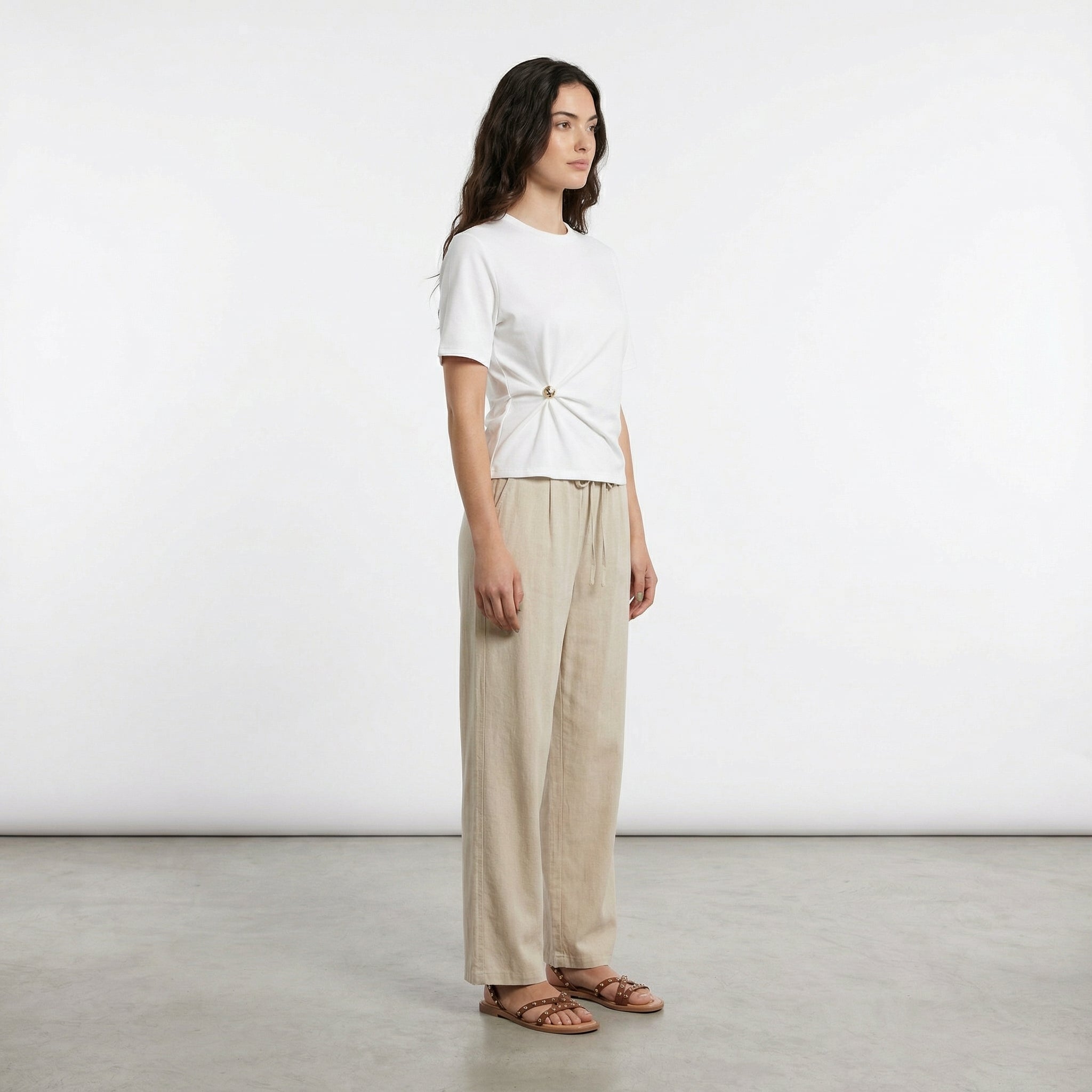 PANTALONE LINO VERO MODA