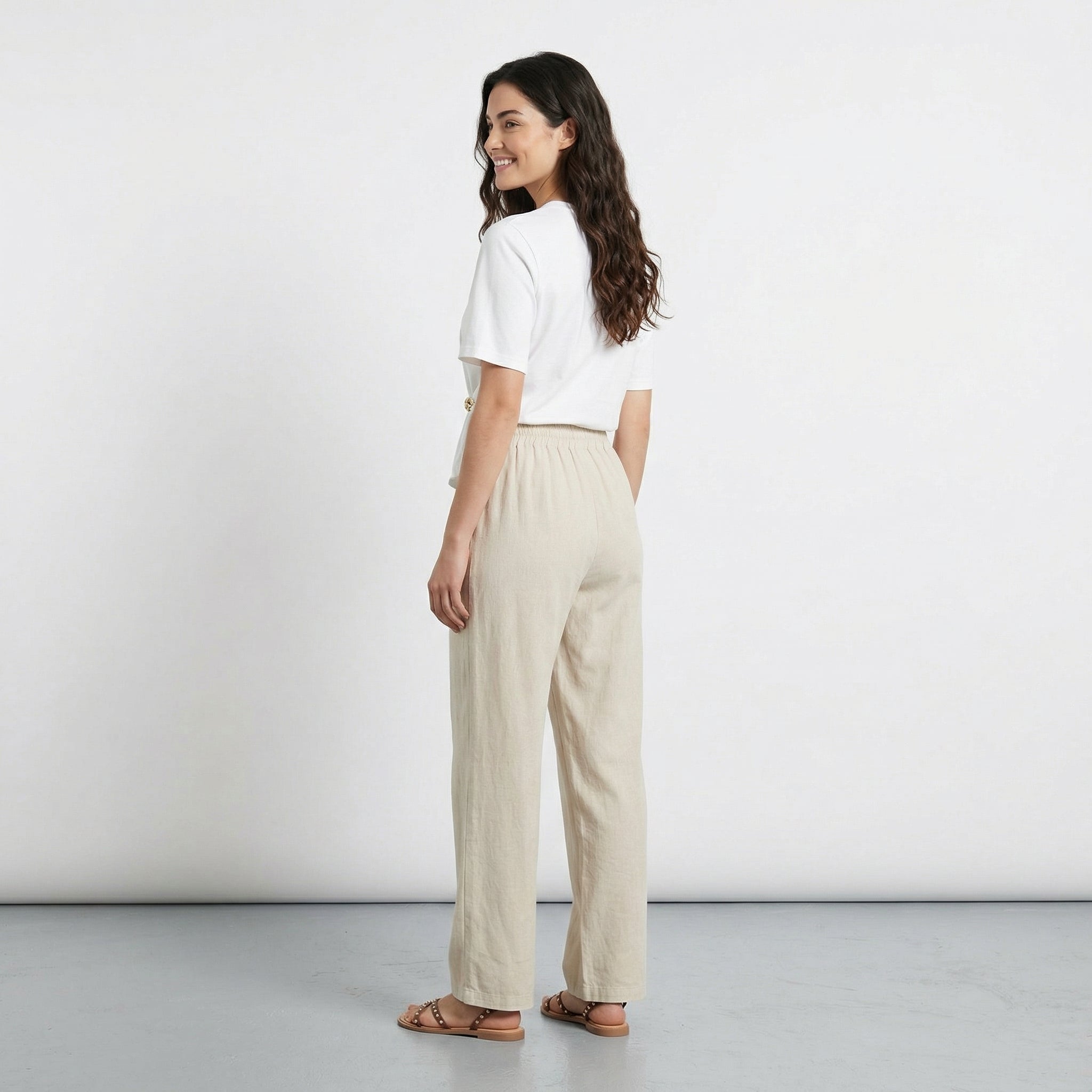 PANTALONE LINO VERO MODA