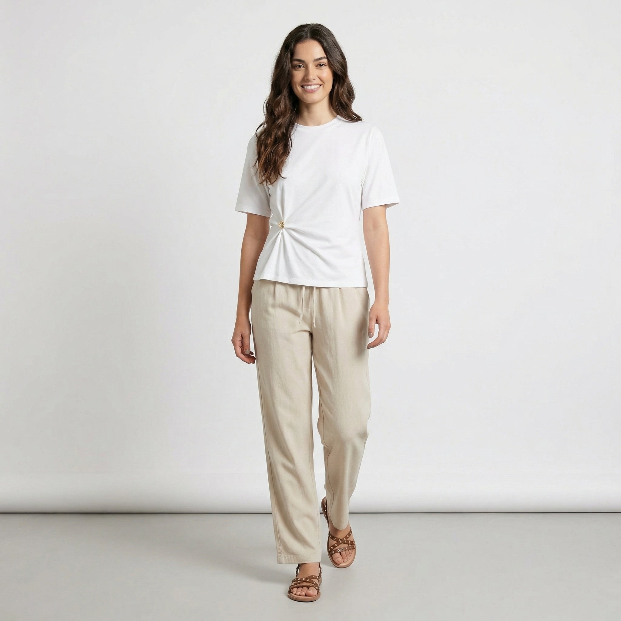 PANTALONE LINO VERO MODA