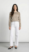 JEANS WIDE LEG MADISON BIANCO ONLY