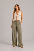 PANTALONE WIDE LEG ONLY